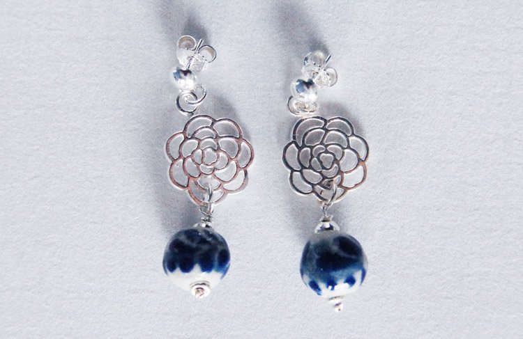 Arete Loreto - Joyería artesanal