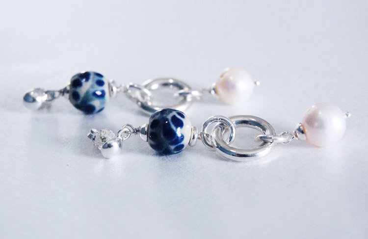 Arete los Remedios - Joyería artesanal