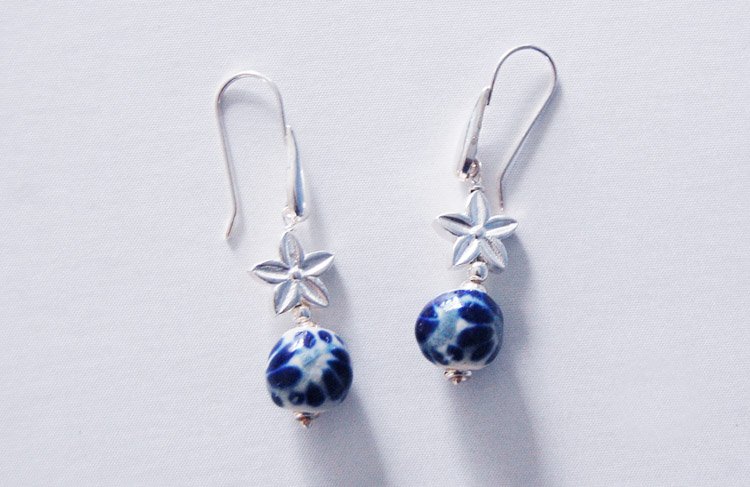 Arete Santa Anita - Joyería artesanal