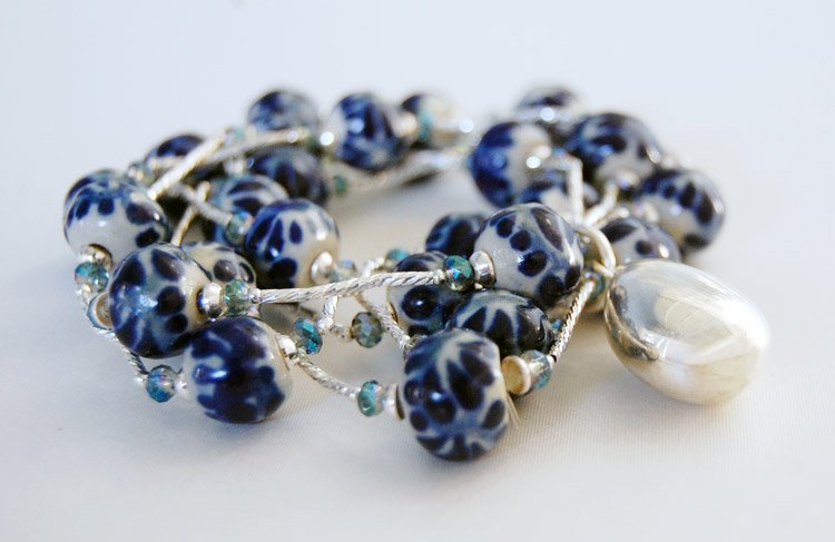 Pulsera Santa Isabel - Joyería artesanal